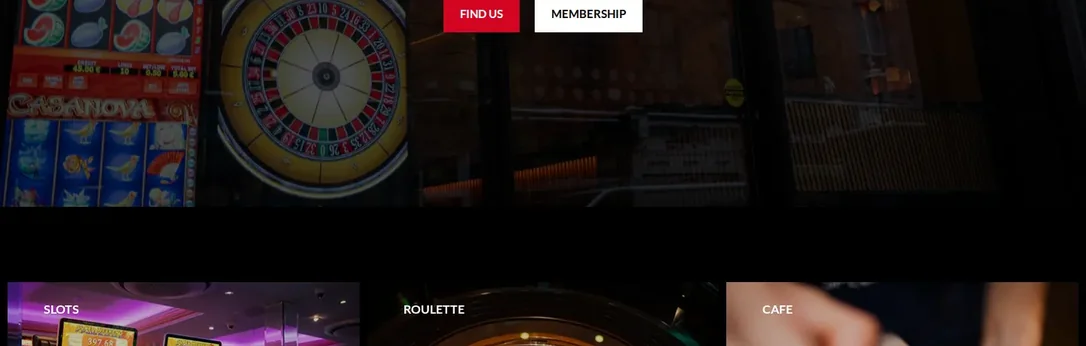 Browse casino games lobby