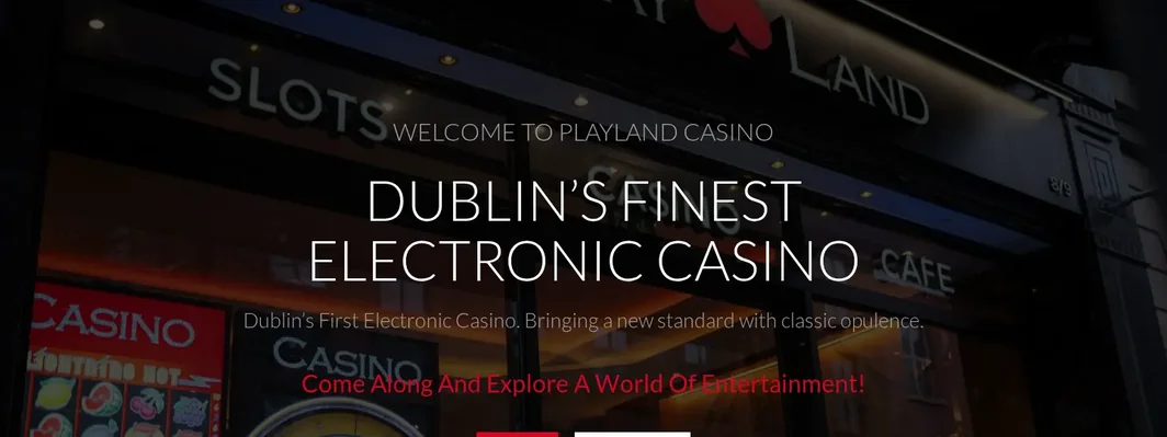 Visit Playland Casino homepage